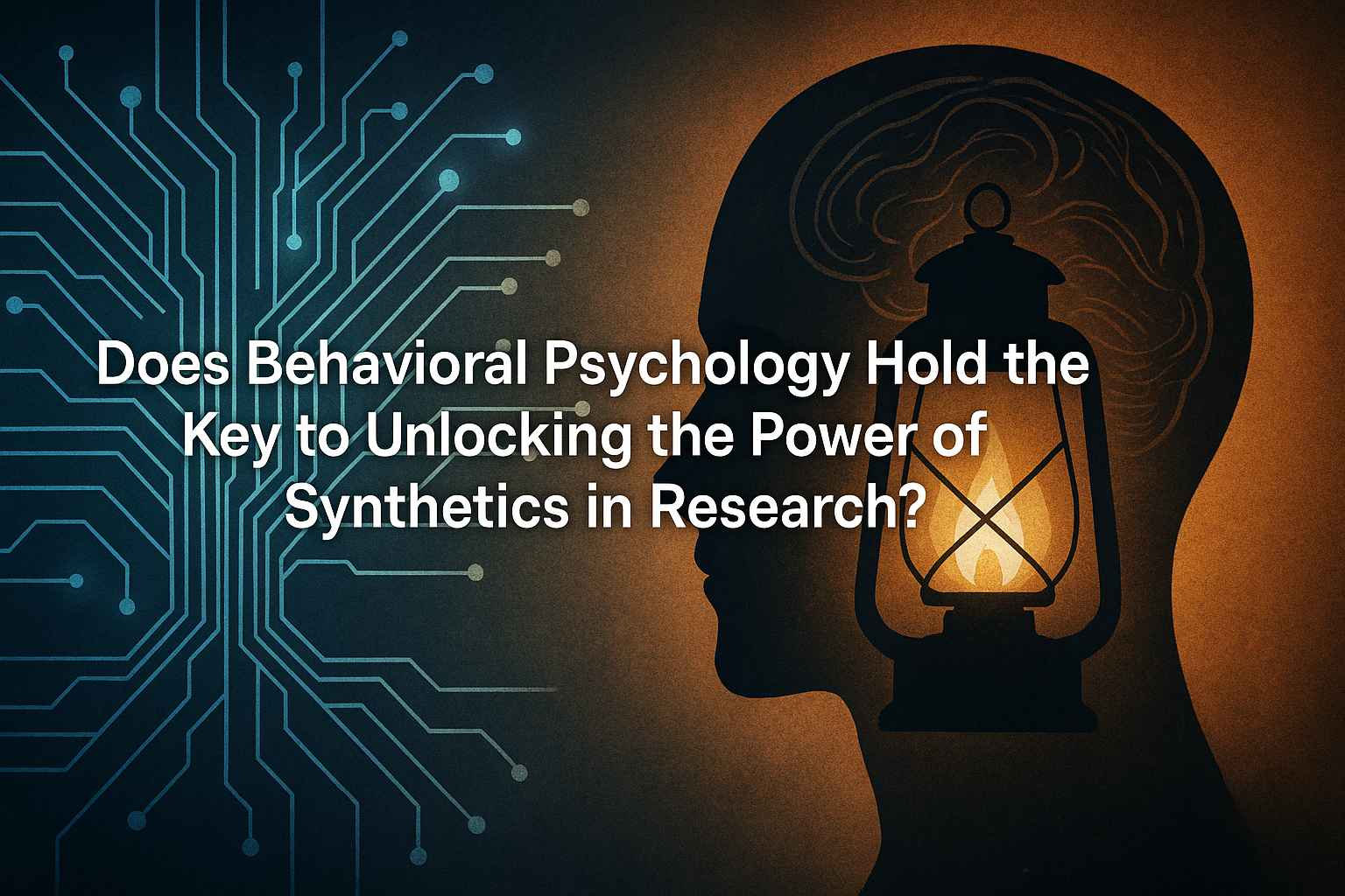 Does Behavioral Psychology Hold the Key to Unlocking the Power of Synthetics in Research?