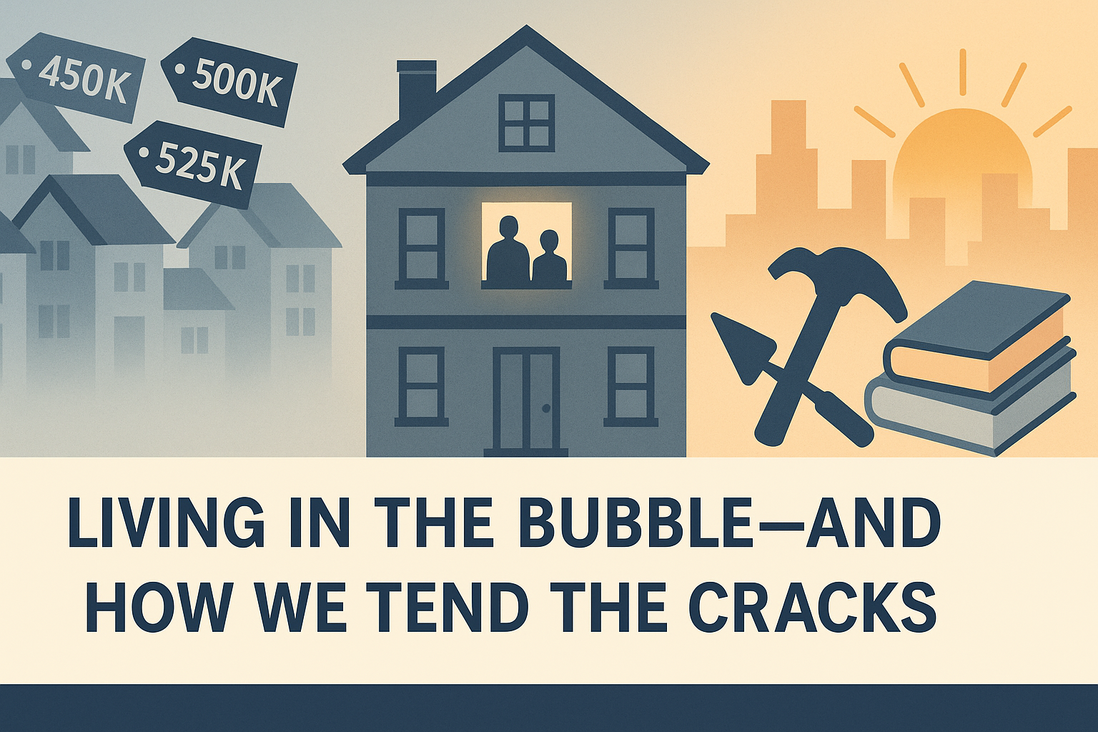 Living in the Bubble—and How We Tend the Cracks