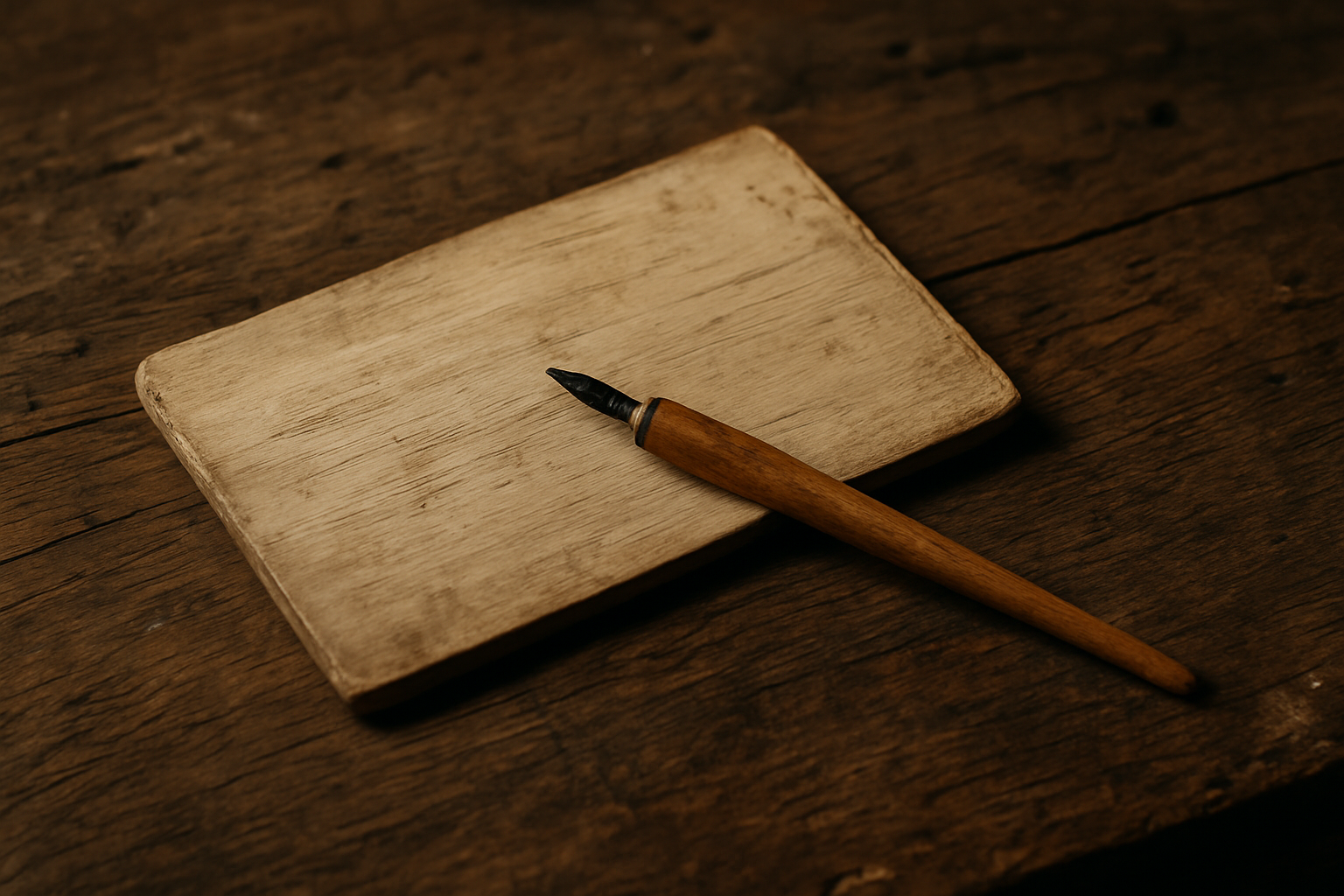 The First Postcards Were Written on Wood