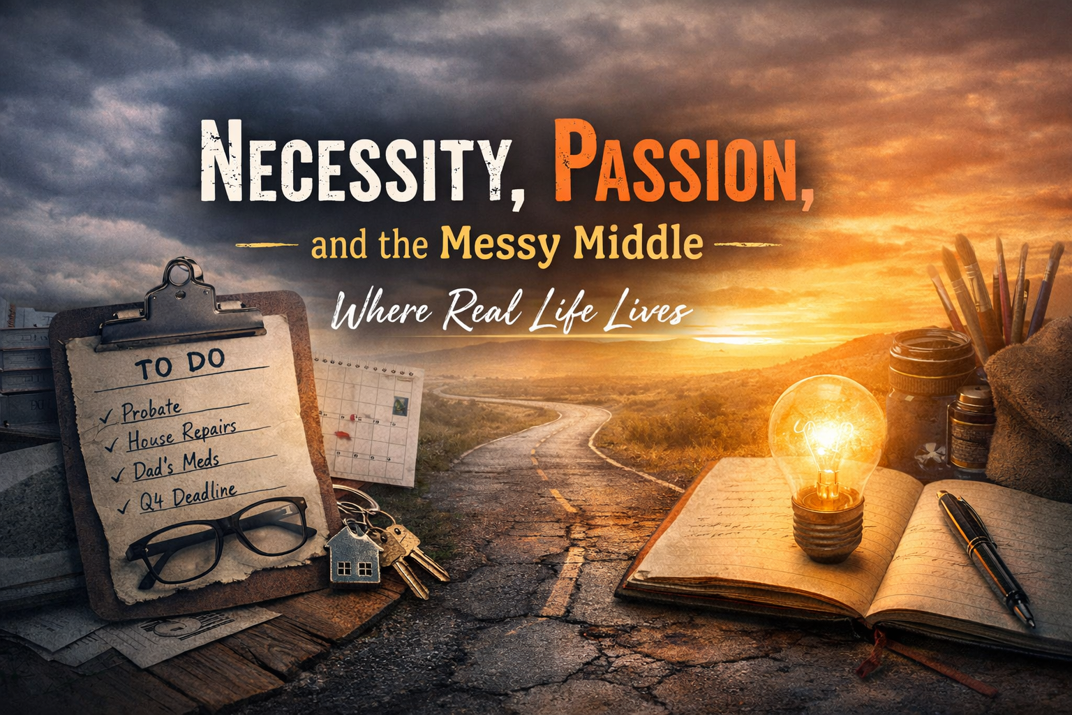 Necessity, Passion, and the Messy Middle Where Real Life Lives